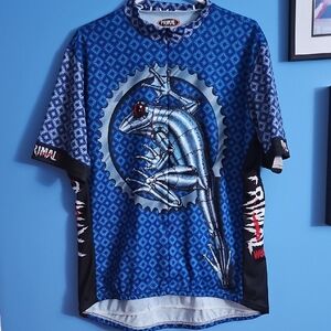 Men Primal Wear Iron Frog  Cycling Jersey